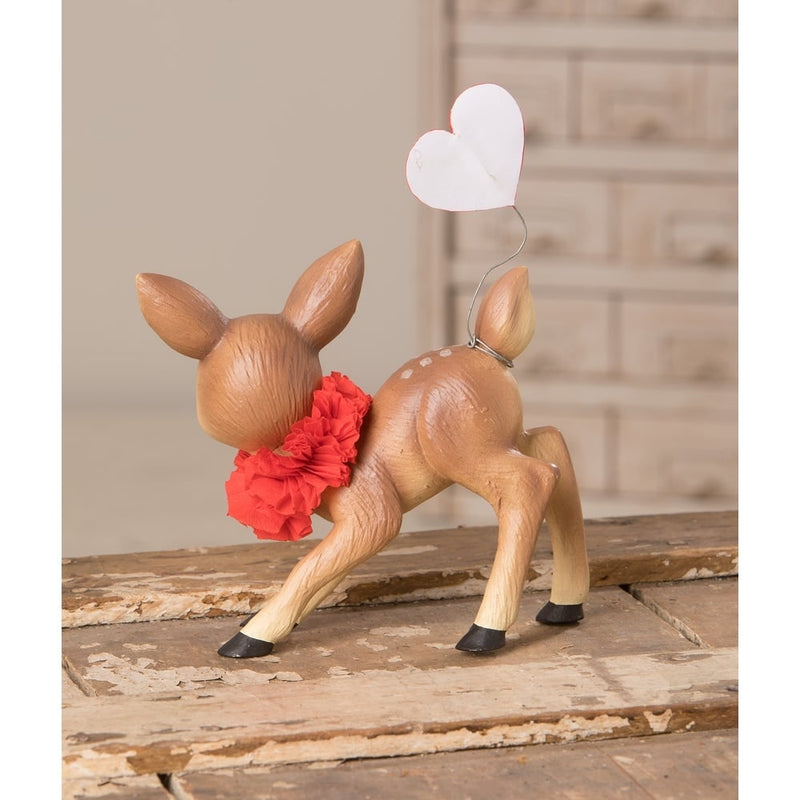 Quirks! Valentine's Day Fawning Over You Deer by Bethany Lowe Designs