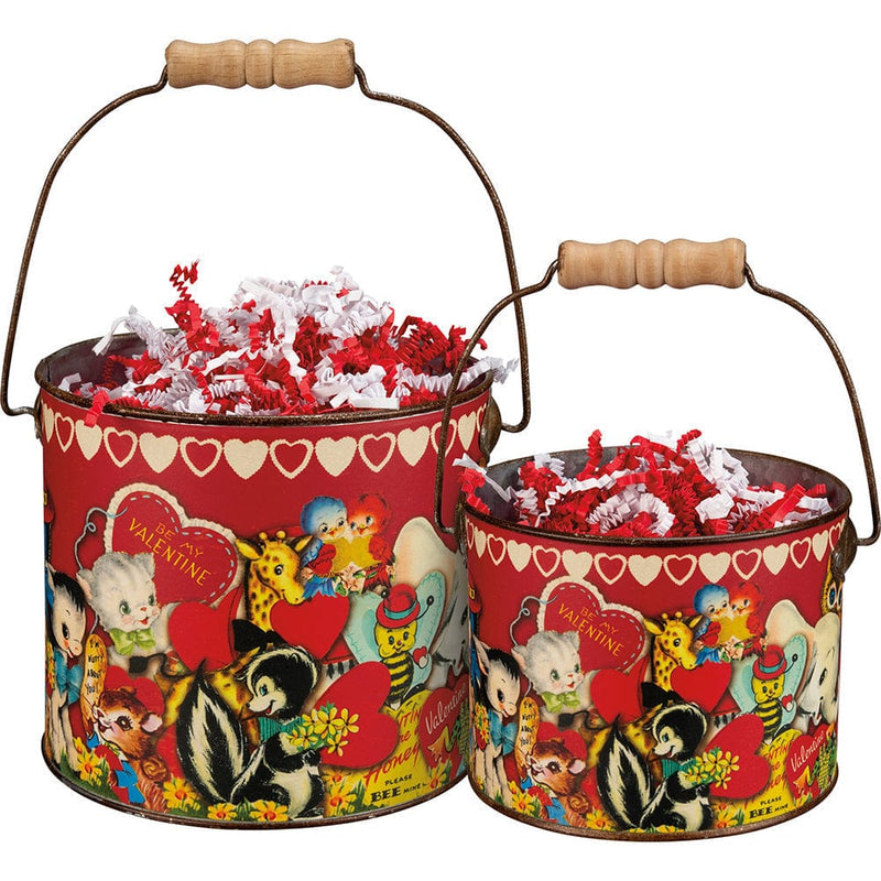 Quirks! Valentine's Day Valentine Bucket Set by Primitives by Kathy