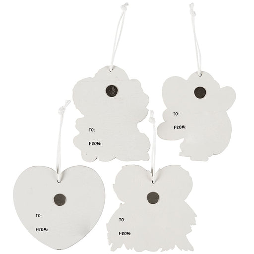 Quirks! Valentine's Day Vintage Valentine Ornament or Magnet Set of 4