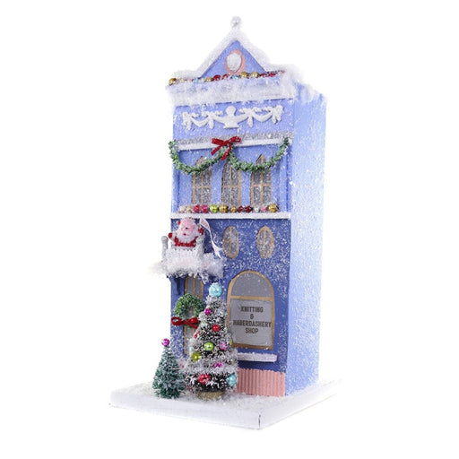 Quirks! Village Knitting And Haberdashery Vintage Inspired Putz House