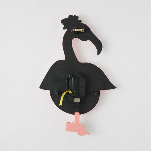 Quirks! Wall Clocks Pinky Flamingo Clock by Allen Designs