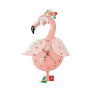 Quirks! Wall Clocks Pinky Flamingo Clock by Allen Designs