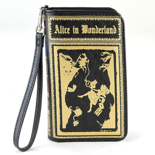 Quirks! wallet Alice In Wonderland Book Wallet Wristlet