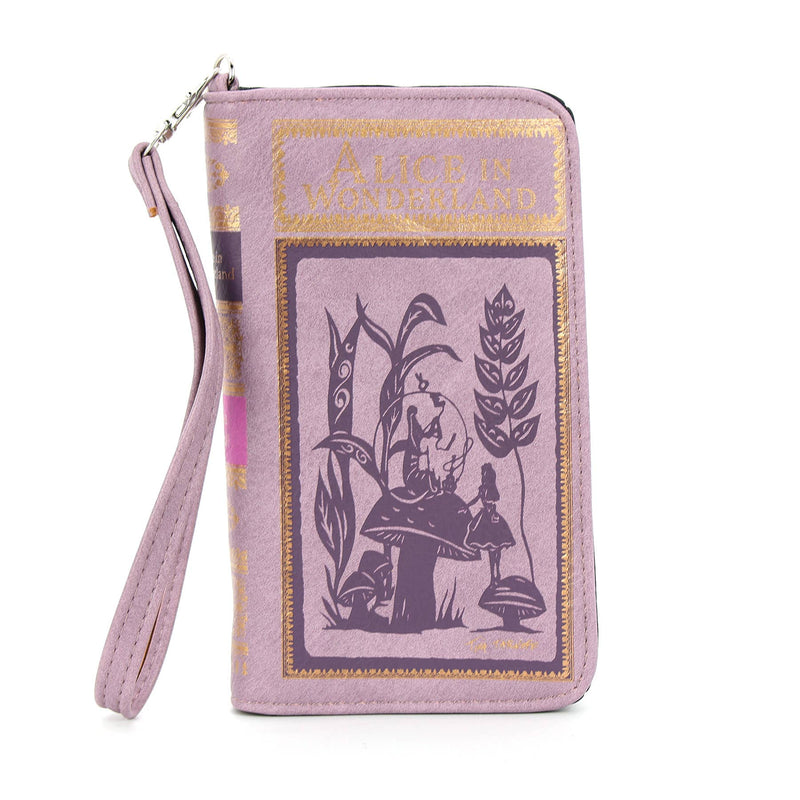 Quirks! wallet Alice in Wonderland Book Wallet Wristlet