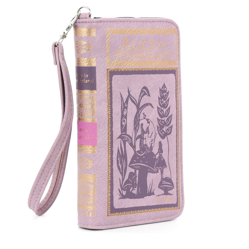 Quirks! wallet Alice in Wonderland Book Wallet Wristlet