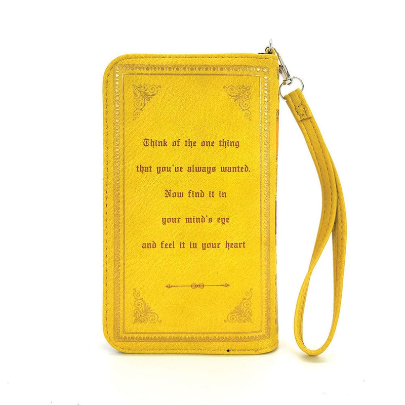 Quirks! wallet Beauty And The Beast Book Wallet Wristlet