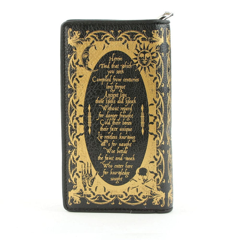 Quirks! wallet Book Of Spells Wallet Wristlet