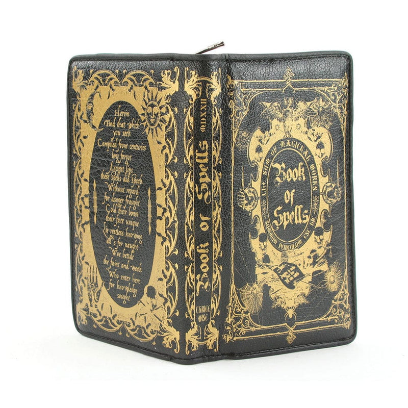 Quirks! wallet Book Of Spells Wallet Wristlet