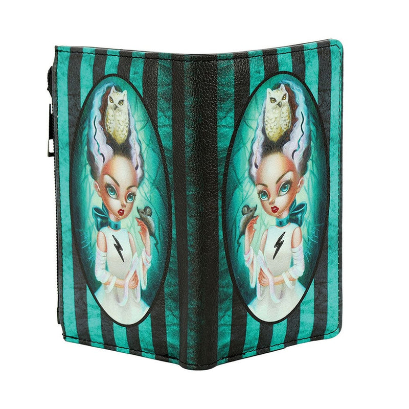 Quirks! wallet Bride Of Frank Book Wallet Wristlet