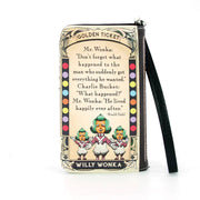 Quirks! wallet Charlie and the Chocolate Factory Book Wallet Wristlet