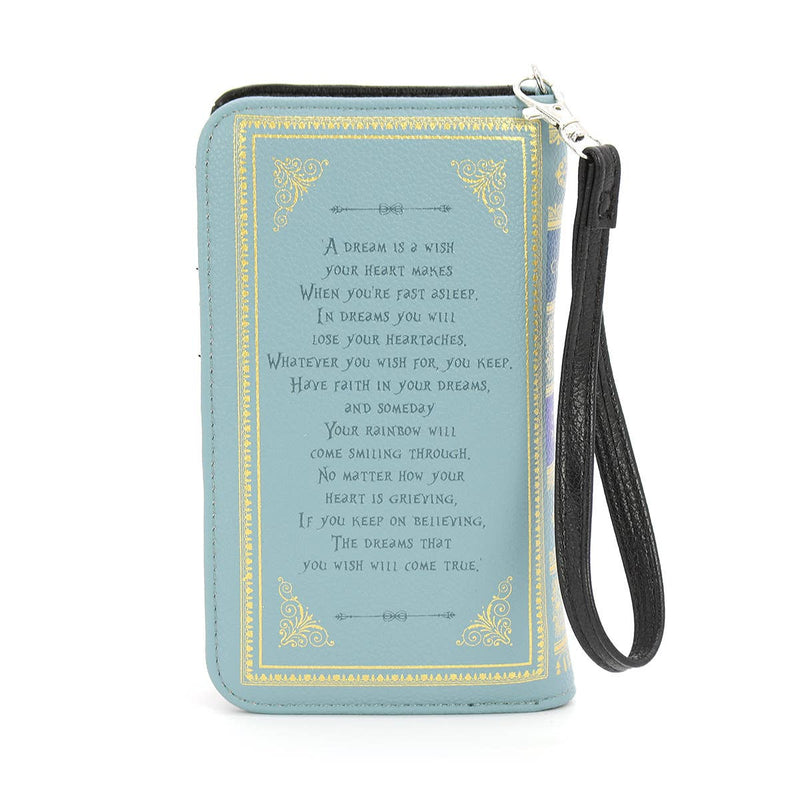 Quirks! wallet Cinderella Book Wallet Wristlet