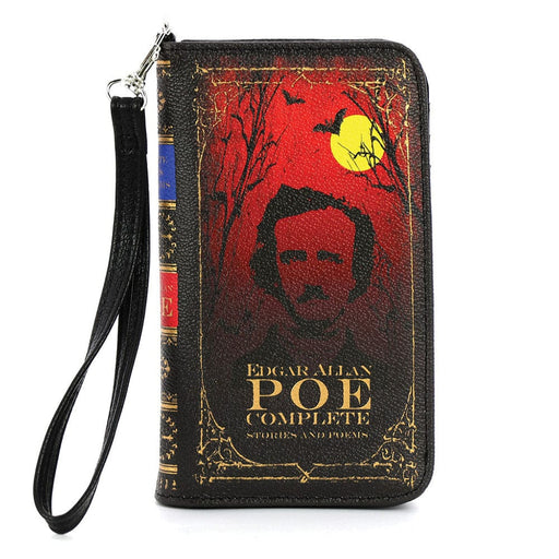 Quirks! wallet Edgar Allan Poe Book Wallet Wristlet