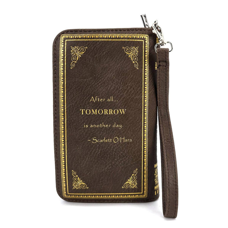 Quirks! wallet Gone with the Wind Book Wallet in Vinyl