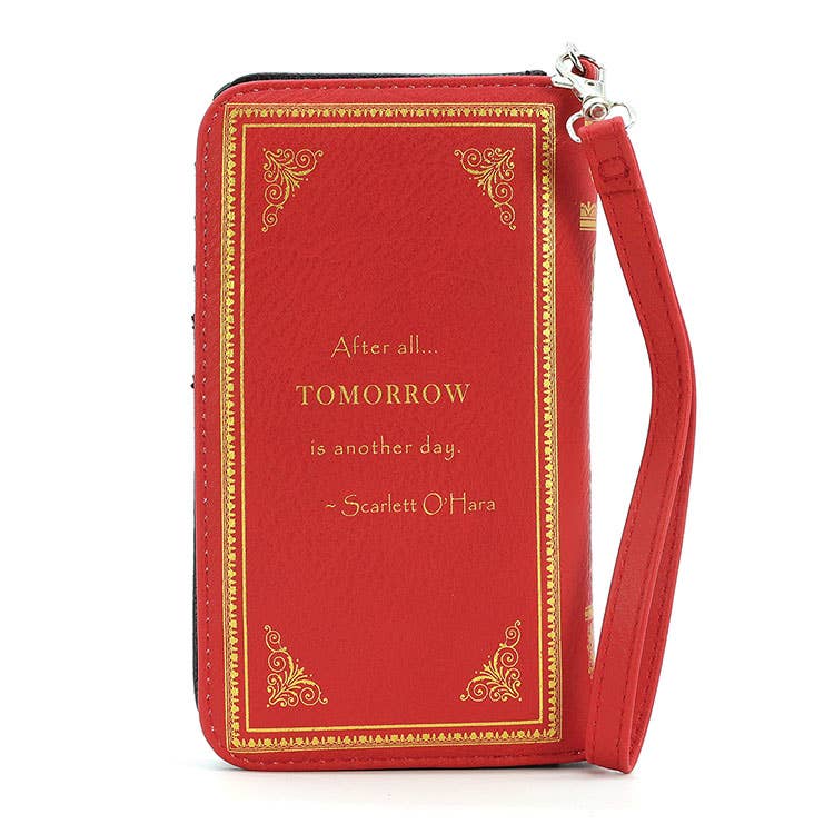 Quirks! wallet Gone with the Wind Book Wallet in Vinyl