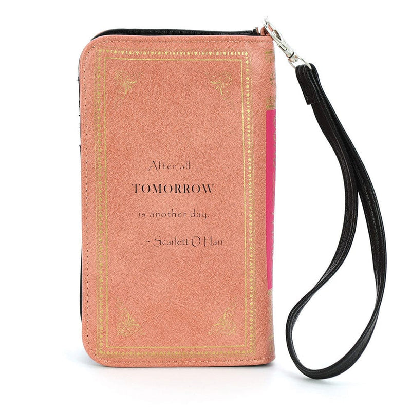 Quirks! wallet Gone With The Wind Book Wallet Wristlet