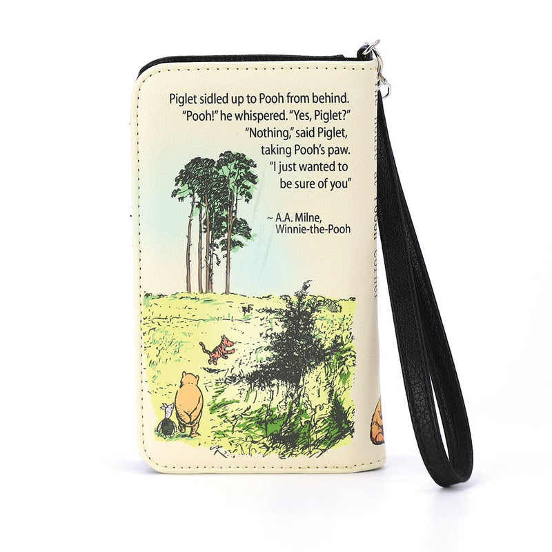 Quirks! wallet The House at Pooh Corner Book Wallet Wristlet