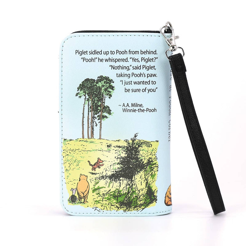 Quirks! wallet The House at Pooh Corner Book Wallet Wristlet