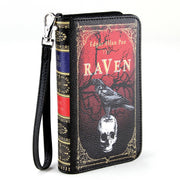Quirks! wallet The Raven Wallet Wristlet