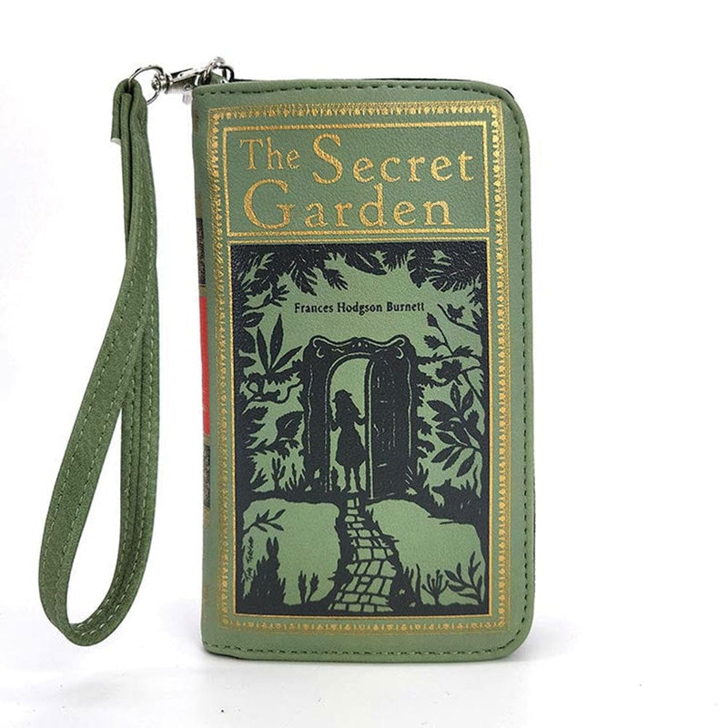 Quirks! wallet The Secret Garden Book Wallet Wristlet