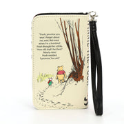 Quirks! wallet Winnie the Pooh Book Wallet Wristlet