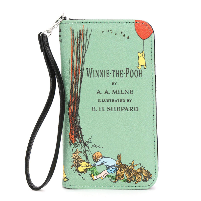 Quirks! wallet Winnie the Pooh Book Wallet Wristlet