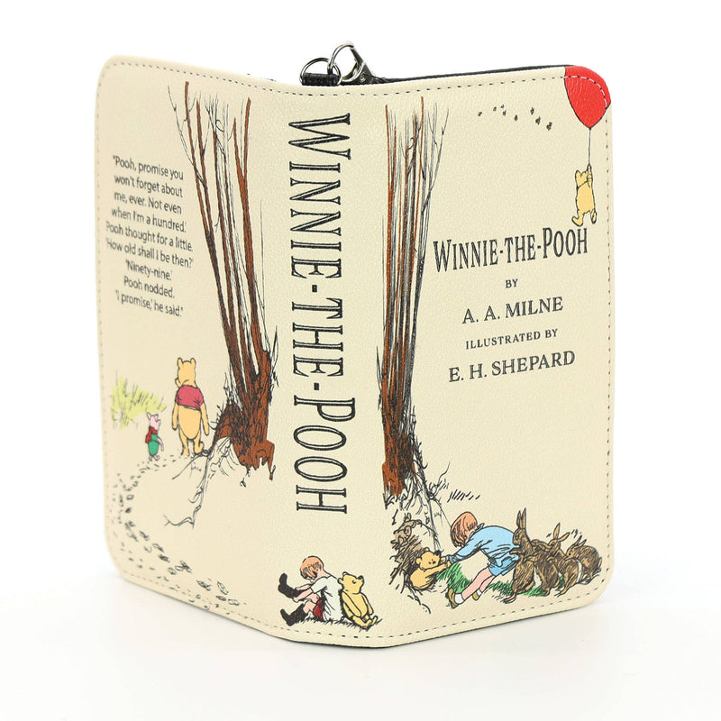 Quirks! wallet Winnie the Pooh Book Wallet Wristlet