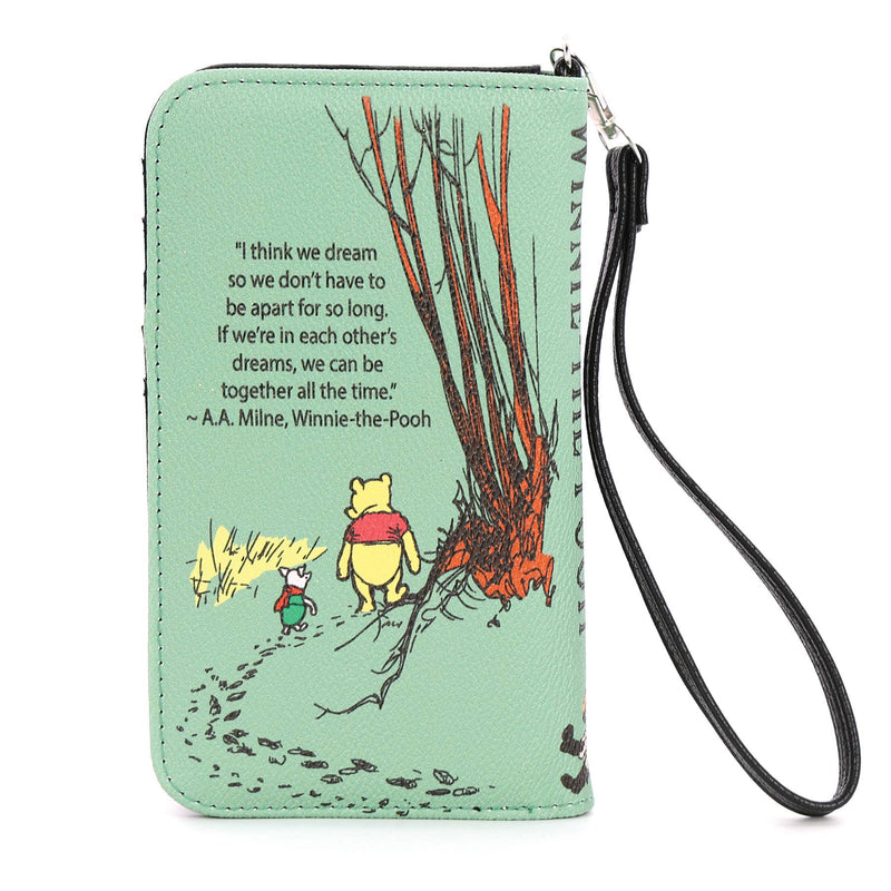 Quirks! wallet Winnie the Pooh Book Wallet Wristlet