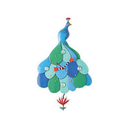 Quirks! Whimsical Pendulum Clocks Priscilla Peacock Clock by Allen Designs