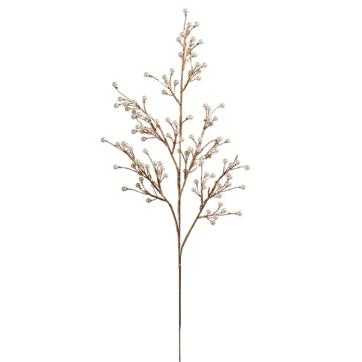 RAZ Imports Christmas 33" Pearl Bead Spray