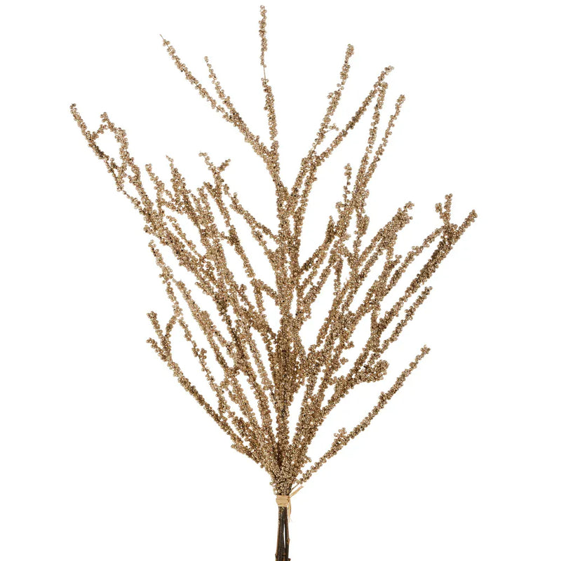 RAZ Imports Christmas 35" Gold Berry Bundle