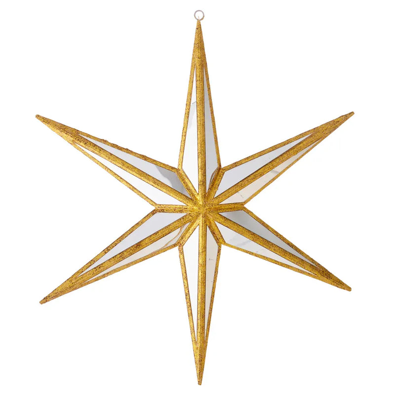 RAZ Imports christmas or 12" Mirrored Star Ornament