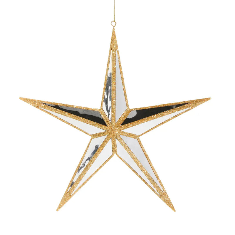 RAZ Imports Christmas Ornaments 11.25" Mirrored Star Ornament
