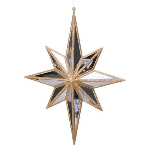 RAZ Imports Christmas Ornaments 17" Mirrored North Star Ornament