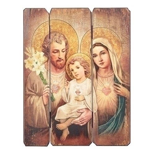 Roman 15"H Holy Family Decorative Panel