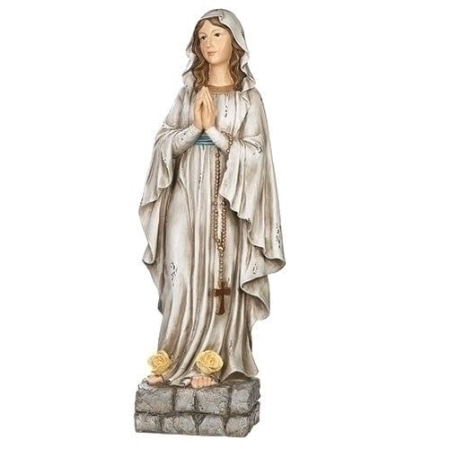 Roman 32" H Our Lady of Lourdes