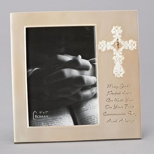 Roman 8.5"H COMMUNION FRAME 5X7"