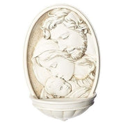 Roman 8" H  Holy Family Water Font