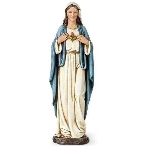 Roman 9.7"H Immaculate Heart Of Mary Figure