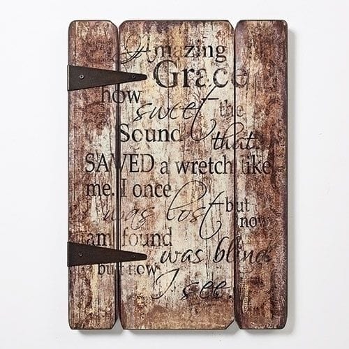 Roman Grace Plaque