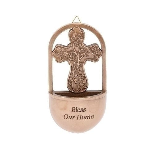 Roman Holy Water Font Bless Our Home
