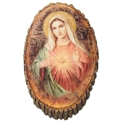 Roman Immaculate Heart Wood