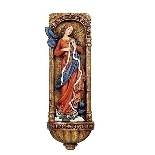Roman MARY UNDOER OF KNOTS WATER FONT
