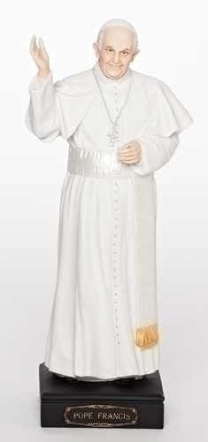 Roman Pope Francis Statue