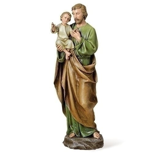 Roman Religious Items 14"H St. Joseph Figure