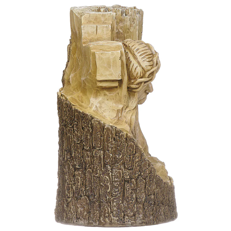 Roman Religious Items Joseph's Studio Carved-Look Cross with Jesus Garden Statue