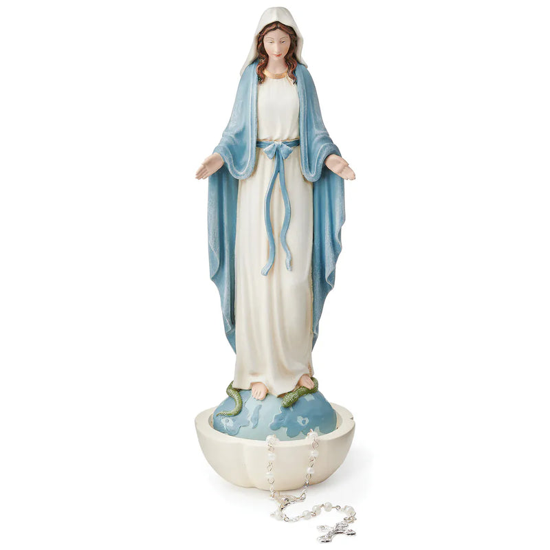 Roman Religious Items Our Lady of Grace Rosary Holder