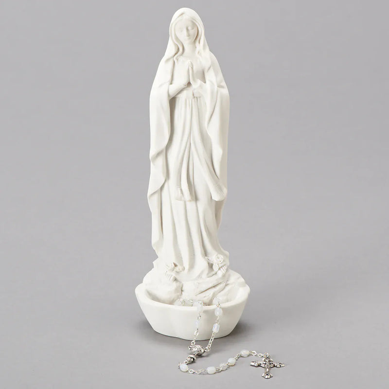 Roman Religious Items Our Lady of Lourdes Rosary Holder