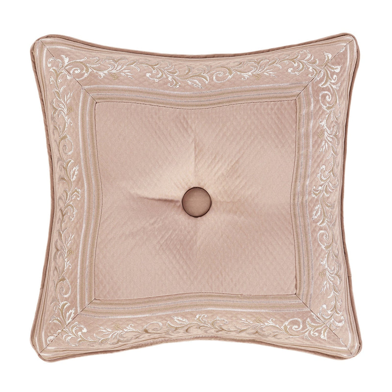 Rosewater 18" Square Decorative Throw Pillow