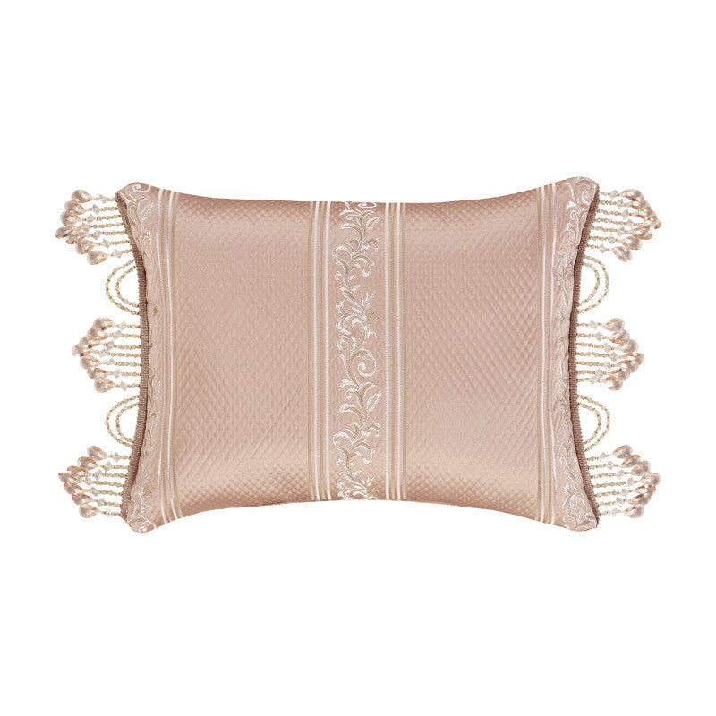 Rosewater Boudoir Decorative Throw Pillow