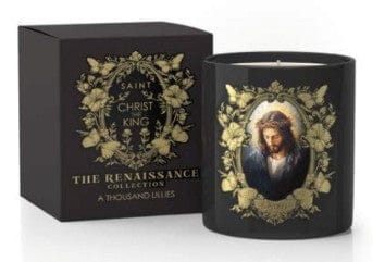 Saint by Ira DeWitt Candles Christ the King, Jesus - The Renaissance Collection